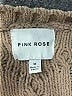 Pink Rose 100% Polyester Solid Brown Pullover Sweater Size M - photo 7