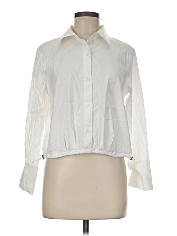 White House Black Market Long Sleeve Blouse (view 1)