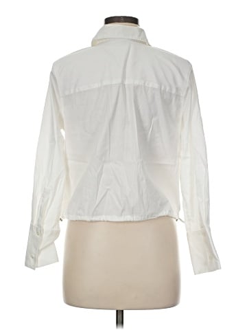 White House Black Market Long Sleeve Blouse (view 2)