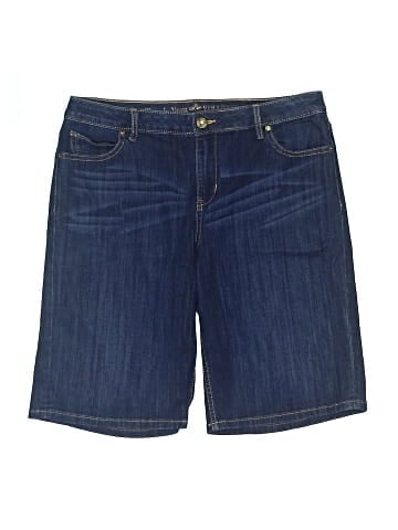 Simply Vera Vera Wang Denim Shorts (view 1)