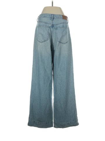 Madewell Superwide-Leg Jeans in Lintz Wash (view 2)