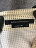BCBGMAXAZRIA Chevron-herringbone Ivory Long Sleeve Blouse Size M - photo 7