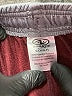 Athletic Works 100% Polyester Color Block Burgundy Track Pants Size S (kids) - photo 3
