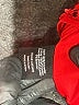Line & Dot 100% Polyester Red Casual Skirt Size L - photo 5