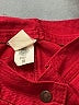Unbranded Solid Red Burgundy Casual Skirt Size 10 - photo 4