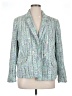 Jones New York 100% Polyester Tweed Green Blazer Size XL - photo 1