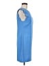 Everly Solid Blue Casual Dress Size M - photo 4