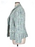 Jones New York 100% Polyester Tweed Green Blazer Size XL - photo 5