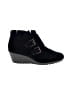 Munro American 100% Leather Solid Black Ankle Boots Size 9 - photo 1