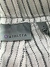 Athleta 100% Linen Stripes Silver Linen Pants Size 4 - photo 7