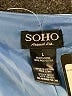 SOHO Apparel Ltd 100% Polyester Blue Vest Size L - photo 6