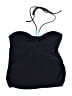 Converse One Star Solid Black Swimsuit Top Size M - photo 2
