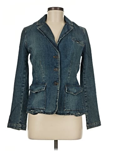 New York & Company Denim Jacket (view 1)