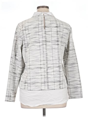 Ann Taylor Factory Long Sleeve Blouse (view 2)