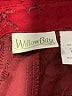 Willow Bay 100% Polyester Paisley Burgundy Long Sleeve Blouse Size XL - photo 7