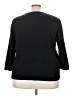 Alfred Dunner Graphic Black Pullover Sweater Size 3X - photo 2