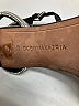 BCBGMAXAZRIA 100% Leather Gray Sandals Size 9 1/2 - photo 3