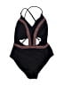Xhilaration Graphic Black One Piece Swimsuit Size S - photo 1