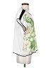 Clover Canyon 100% Polyester White Short Sleeve Blouse Size XS - photo 4