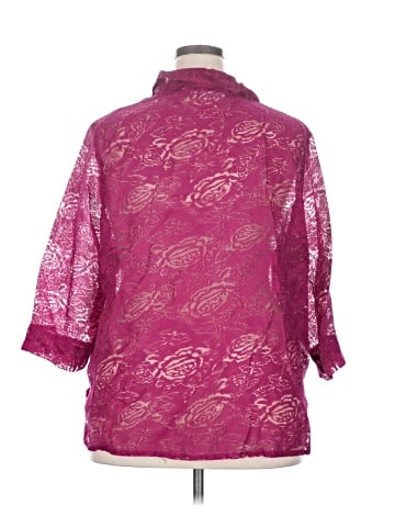 French Laundry 3/4 Sleeve Blouse (view 2)
