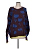 Scotch & Soda Hearts Purple Pullover Sweater Size Lg (3) - photo 1