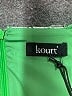 Kourt 100% Polyester Checkered-gingham Green Casual Dress Size 4 - photo 7