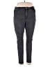 Terra & Sky Solid Gray Jeans Size 18 W - photo 1
