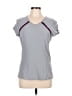 Nike Gray Short Sleeve Top Size L - photo 1