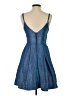 B. Darlin 100% Polyester Stars Blue Cocktail Dress Size 5 - 6 - photo 2