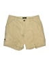 Eddie Bauer 100% Cotton Solid Tan Khaki Shorts Size 10 Petite - photo 1