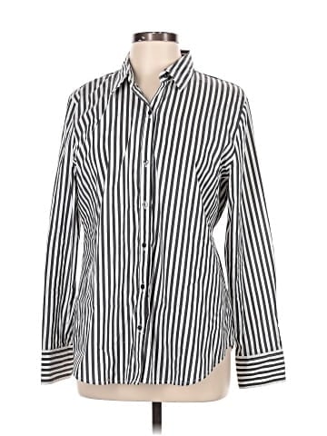 Worthington Long Sleeve Button-Down Shirt (view 1)