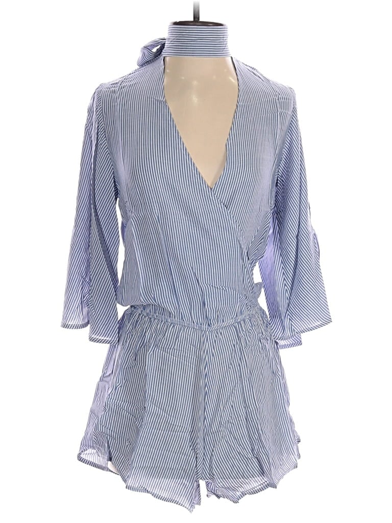 Click to view more detailed imagery on our partner's website Pre-owned Blue Life Romper In Blue