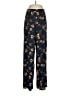 Xhilaration 100% Polyester Print Blue Casual Pants Size M - photo 1