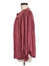 Nordstrom 100% Polyester Burgundy Long Sleeve Blouse Size M - photo 5