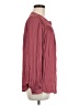 Nordstrom 100% Polyester Burgundy Long Sleeve Blouse Size M - photo 4