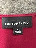 Fortune + Ivy 100% Polyester Burgundy 3/4 Sleeve Blouse Size L - photo 4
