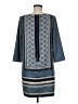 The Limited 100% Polyester Blue Casual Dress Size M - photo 2
