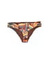 Swim Systems Print Brown Swimsuit Bottoms Size M - photo 1