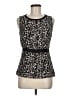 Tory Burch Black Sleeveless Blouse Size 6 - photo 1