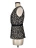Tory Burch Black Sleeveless Blouse Size 6 - photo 5
