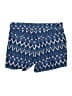 SPANX Chevron-herringbone Blue Shorts Size 1X - photo 2