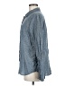 Caslon Tweed Blue Long Sleeve Button-Down Shirt Size M - photo 5
