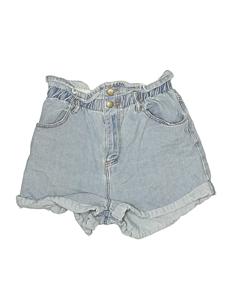 Pre-owned Forever 21 Contemporary Denim Shorts In Blue