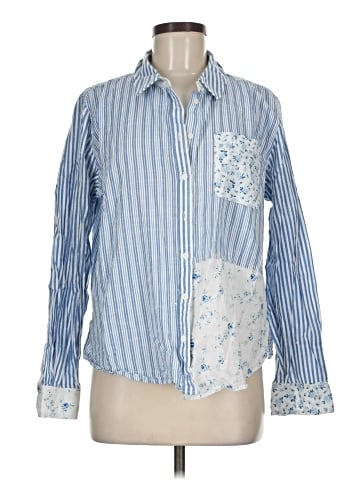 Laura Ashley Long Sleeve Button-Down Shirt (view 1)