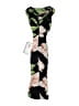 B. Darlin 100% Polyester Green Black Cocktail Dress Size XXS - photo 2