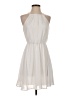 Blue Rain 100% Polyester Solid White Casual Dress Size XS - photo 1