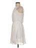 Blue Rain 100% Polyester Solid White Casual Dress Size XS - photo 5