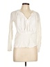 Sandro Ivory Long Sleeve Blouse Size Lg (3) - photo 1