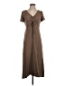 Max Studio Brown Casual Dress Size S - photo 1