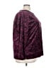 Woman Within 100% Polyester Paisley Burgundy Pullover Sweater Size 22 (1X) - photo 4